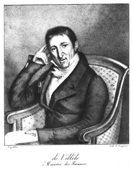 Portrait of Jean Baptiste Count of Villele